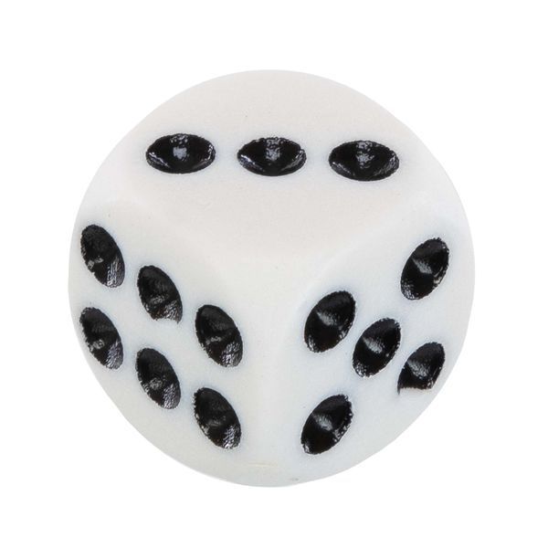 Кістки гральні кубики для настільних ігор Dice SP-Sport 159-1 9 шт білий 159-1 фото