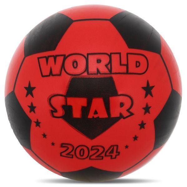 Мяч виниловый надувной детский WORLD STAR SP-Sport FB-8575 o23см цвета в ассортименте FB-8575 фото