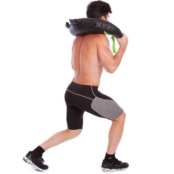 Мешок Болгарский тренировочный Zelart Bulgarian Bag FI-5024-15 15кг черний-салатовый FI-5024-15 фото