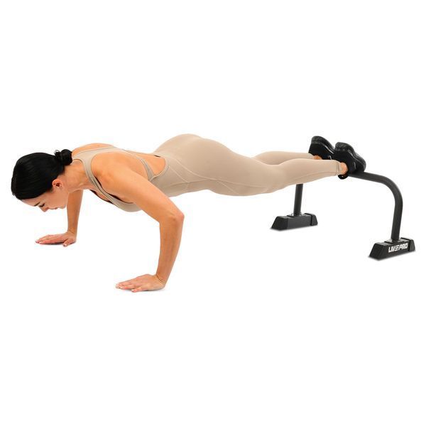 Упоры для отжиманий 2штуки LiveUp LP8160 PUSH-UP BAR 63х33х36,5см черный LP8160 фото