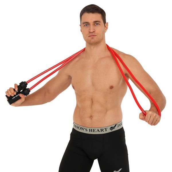 Скакалка Zelart POWER ROPE FI-4883-M MEDIUM 2,7м цвета в ассортименте FI-4883-M фото