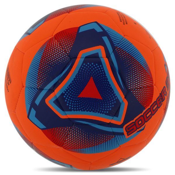 М'яч футбольний HIBRED SOCCER STAR RENDER FB-6036 №5 PU помаранчевий FB-6036 фото