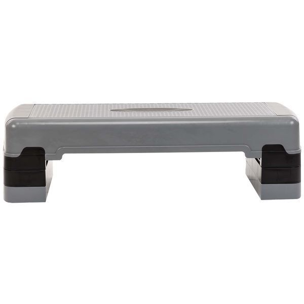 Степ-платформа для фитнеса и аэробики 3 уровня высоты SP-Sport FI-1579 85x30x15-25см серый-черный FI-1579 фото