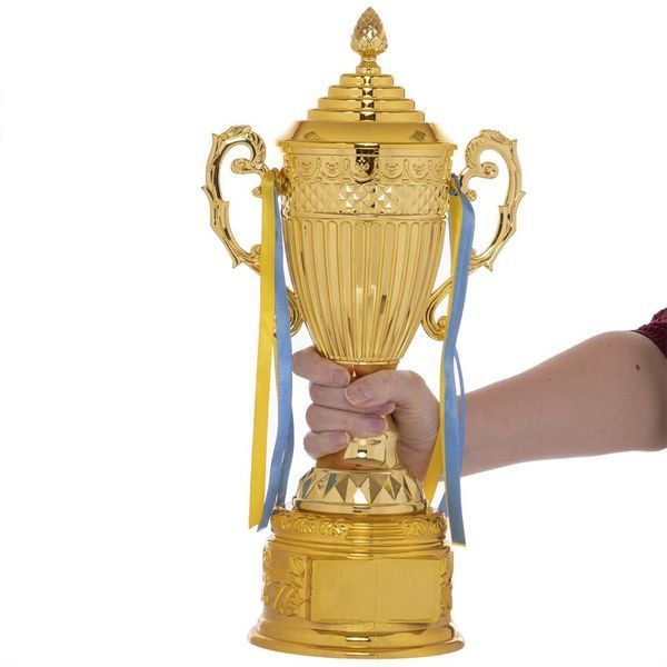 Кубок спортивний нагородний SP-Sport Carved QY078B висота 44см золотий QY078B фото