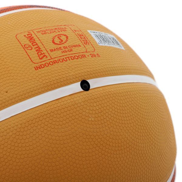 Мяч баскетбольный резиновый SPALDING JUMP SKETCH 84452Y размер 7 оранжевый 84452Y фото
