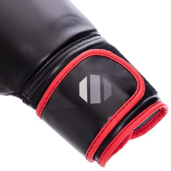 Перчатки боксерские на липучке PU UFC Myau Thai Style UHK-69673 12 унций черный UHK-69673 фото
