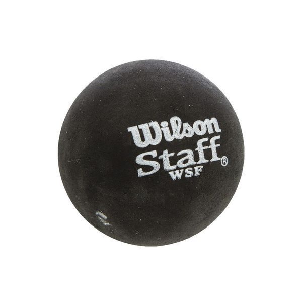 Мяч для сквоша WILSON STAFF DOUBLE YEL DOT WRT618100 3шт черный WRT618100 фото