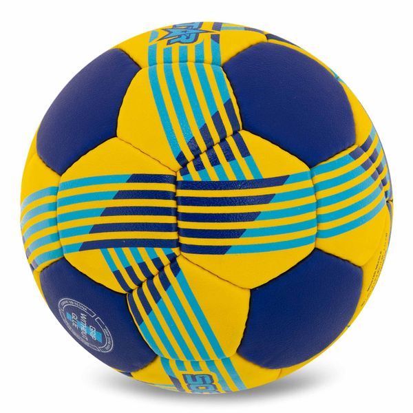 Мяч гандбольный SOCCER STAR HB-5153-2 размер 2 синий-желтый HB-5153-2 фото
