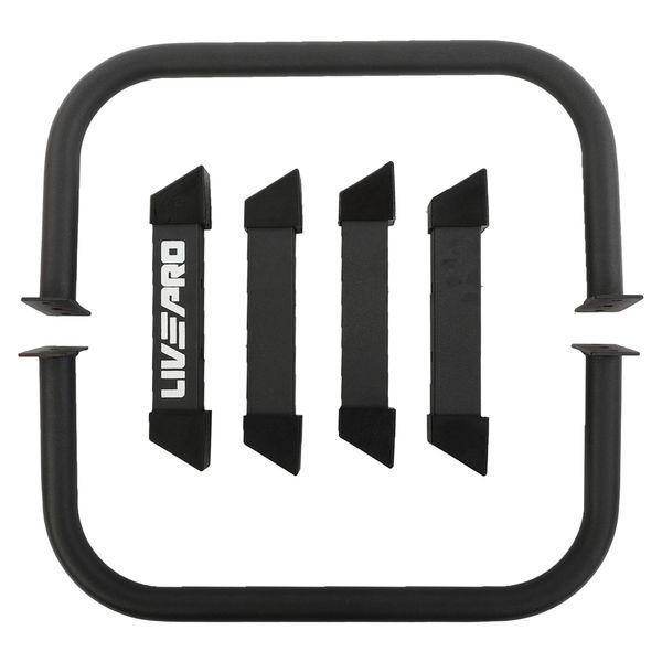 Упоры для отжиманий 2штуки LiveUp LP8160 PUSH-UP BAR 63х33х36,5см черный LP8160 фото