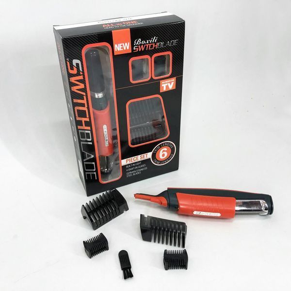 Тример Micro Touch Switchblade X-TRIM, бритва для носа та вух, Бюджетна машинка для стрижки бороди ws61745 фото