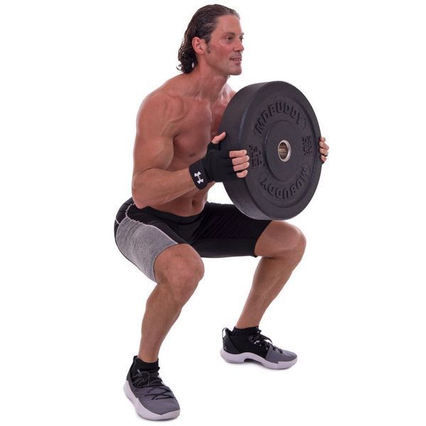 Бамперные диски резиновые Bumper Plates MDbuddy TA-2676-25 51мм 25кг черный TA-2676-25 фото