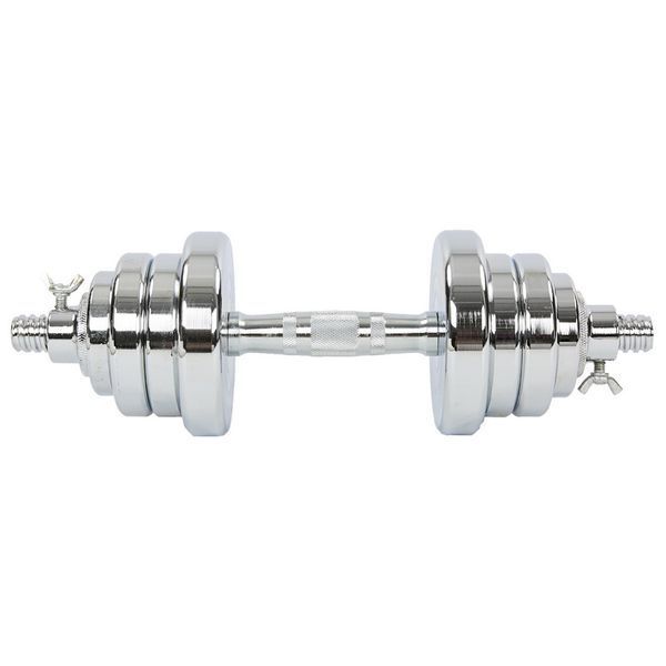Гантели разборные стальные хромированные 25кг SP-Sport TA-8054-25 2шт по 12,5кг хром TA-8054-25 фото
