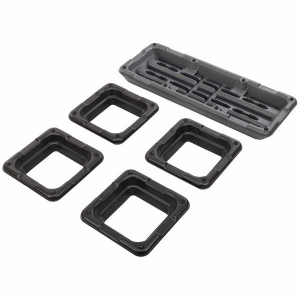 Степ-платформа для фитнеса и аэробики 3 уровня высоты SP-Sport FI-1577 110x36,5x10-21см цвета в ассортименте FI-1577 фото