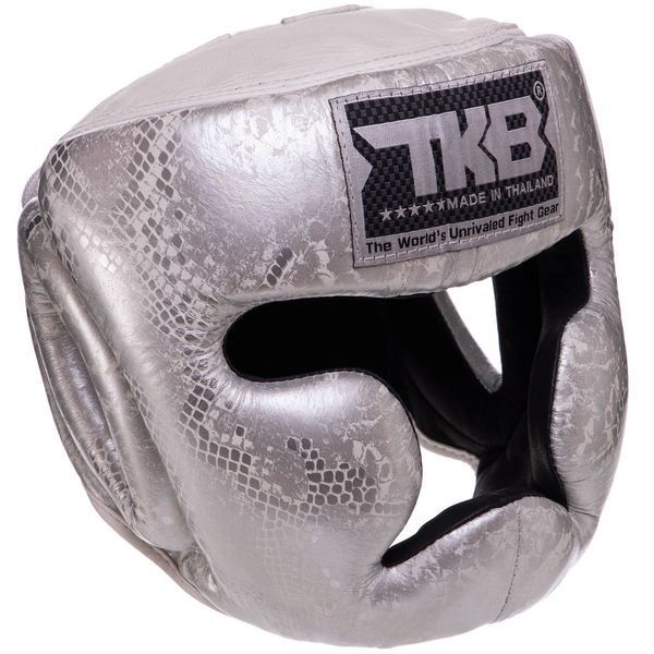 Шлем боксерский с полной защитой кожаный TOP KING Super Snake TKHGSS-02 S-XL цвета в ассортименте S TKHGSS-02 фото