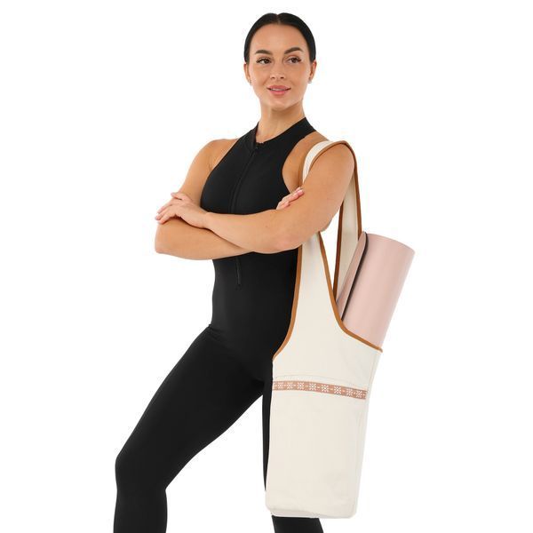 Сумка для йоги через плечо Yoga bag BLOOM LB7085 цвета в ассортименте LB7085 фото