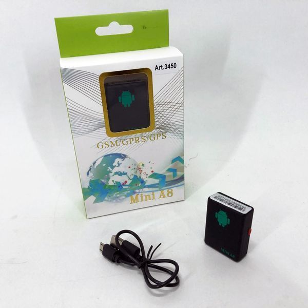 Мини GPS трекер через SIM карту А8 со встроенным микрофоном, GPS GSM трекер для авто, Маячок ws25672 фото