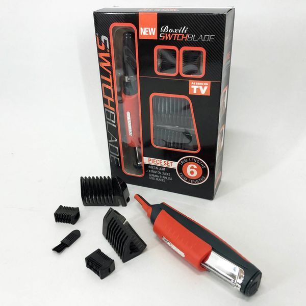 Тример Micro Touch Switchblade X-TRIM, бритва для носа та вух, Бюджетна машинка для стрижки бороди ws61745 фото