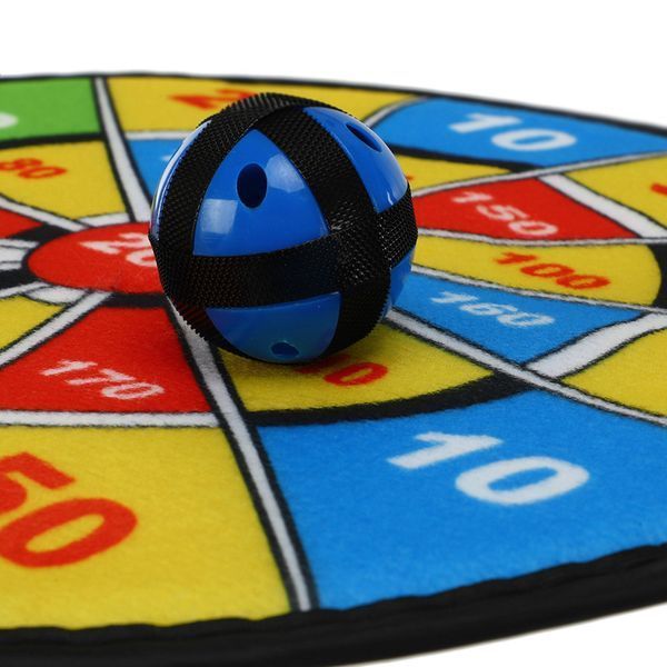 Дартс на липучці 6 м'ячів та мішень VELCRO dartboard Baili BL-603 30cм BL-603 фото