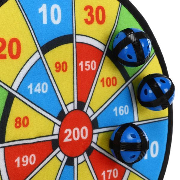Дартс на липучці 6 м'ячів та мішень VELCRO dartboard Baili BL-603 30cм BL-603 фото