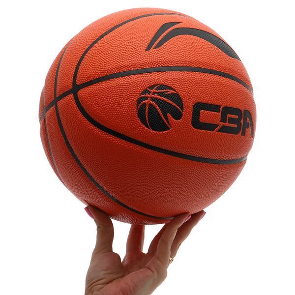 Мяч баскетбольный LI-NING CBA LBQK577-3 размер 7 оранжевый LBQK577-3 фото