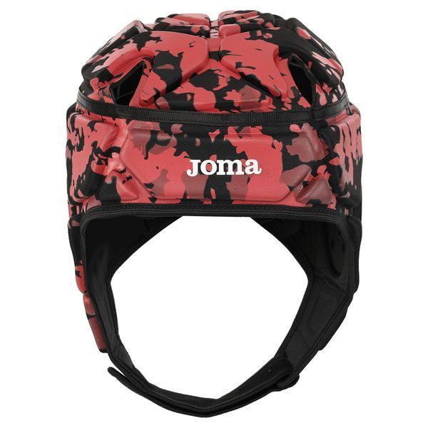 Шлем защитный мягкий для игры в регби Joma PROTECT 400704-106 M-L черный-красный M 400704-106 фото