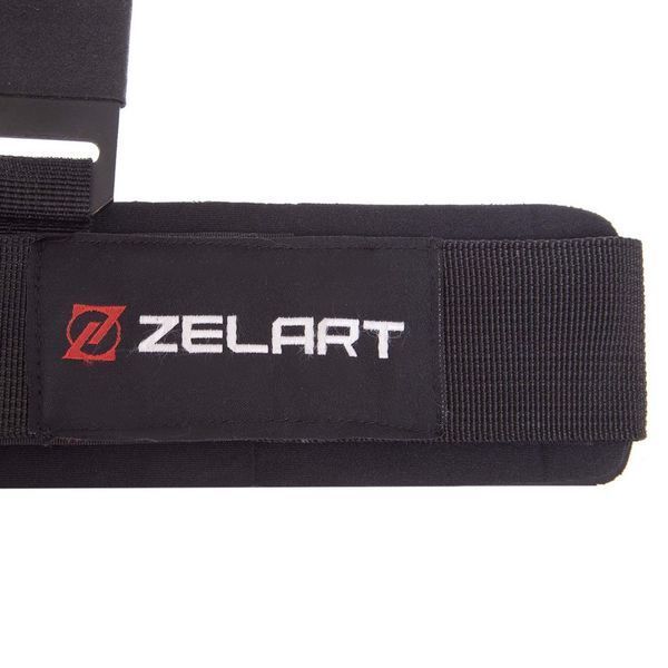 Крюки для подтягивания и тяги на запястья Zelart SB-167059 2шт черный SB-167059 фото