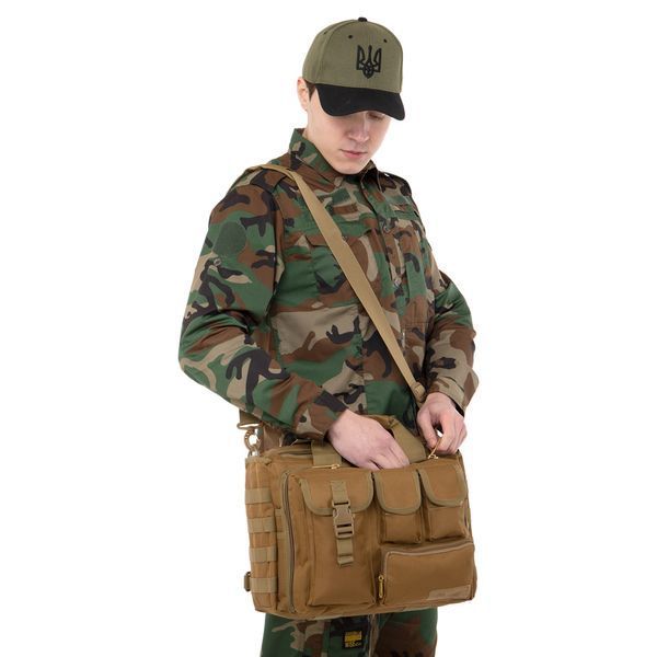 Сумка тактична багатоцільова через плече Military Rangers ZK-9106 розмір 38х28х11см 12л кольори в асортименті ZK-9106 фото