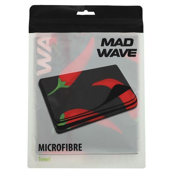 Полотенце спортивное из микрофибры MadWave SPICY M076304100W 80х40см черный M076304100W фото