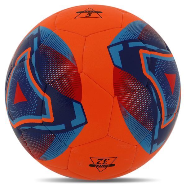 М'яч футбольний HIBRED SOCCER STAR RENDER FB-6036 №5 PU помаранчевий FB-6036 фото