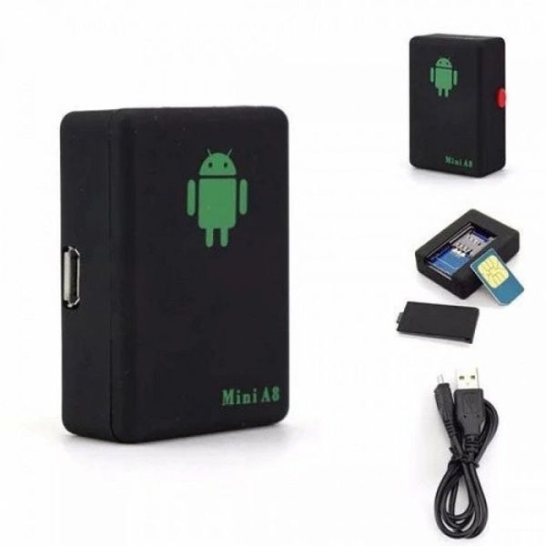 Мини GPS трекер через SIM карту А8 со встроенным микрофоном, GPS GSM трекер для авто, Маячок ws25672 фото
