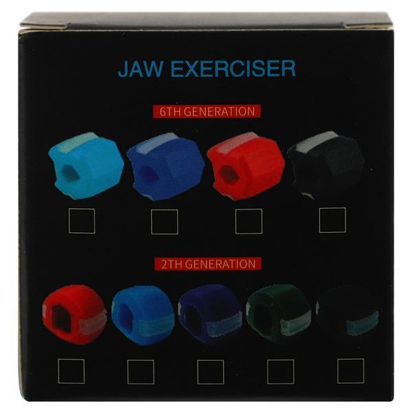 Тренажер для скул тренажер для опрацювання м'язів обличчя JAW EXERCISER FI-4391 o4.5см чорний FI-4391 фото
