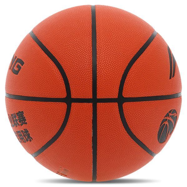 Мяч баскетбольный LI-NING CBA LBQK577-3 размер 7 оранжевый LBQK577-3 фото
