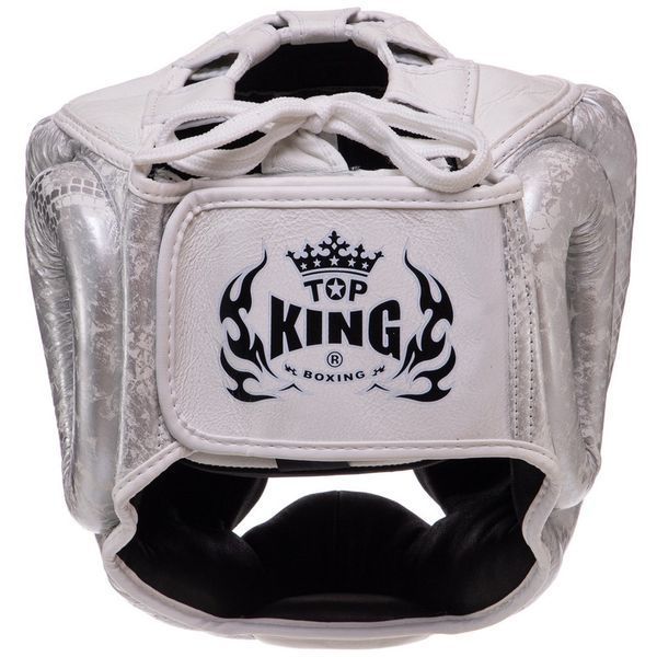Шлем боксерский с полной защитой кожаный TOP KING Super Snake TKHGSS-02 S-XL цвета в ассортименте S TKHGSS-02 фото