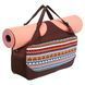 Сумка для йоги KINDFOLK Yoga bag SP-Sport FI-8366-1 оранжевый-голубой FI-8366-1 фото 15