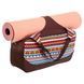 Сумка для йоги KINDFOLK Yoga bag SP-Sport FI-8366-1 оранжевый-голубой FI-8366-1 фото 13