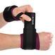 Бинты кистевые для жима STRENGTH WRIST WRAPS EZOUS C-05 2штуки черный-фиолетовый C-05 фото 1
