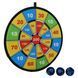 Дартс на липучці 6 м'ячів та мішень VELCRO dartboard Baili BL-603 30cм BL-603 фото 1