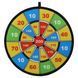 Дартс на липучці 6 м'ячів та мішень VELCRO dartboard Baili BL-603 30cм BL-603 фото 2