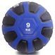 Медбол м'яч медичний Medicine Ball Zelart FI-0898-9 9кг чорний-синій FI-0898-9 фото 1