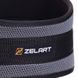 Пояс атлетический текстильный Zelart FI-2634-105 спинка-17см длина-105см серый FI-2634-105 фото 6