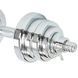 Гантели разборные стальные хромированные 25кг SP-Sport TA-8054-25 2шт по 12,5кг хром TA-8054-25 фото 4