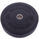 Бамперные диски резиновые Bumper Plates MDbuddy TA-2676-25 51мм 25кг черный TA-2676-25 фото 1