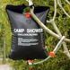 Походный туристический душ 20л 50&deg;C CAMP SHOWER 41x60 см, кемпинговый душ с шнуром и крюком для подверса ws89971 фото 2