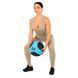 М'яч медичний медбол Medicine Ball LiveUp LP8112-8 8кг чорний-синій LP8112-8 фото 8