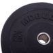 Бамперные диски резиновые Bumper Plates MDbuddy TA-2676-25 51мм 25кг черный TA-2676-25 фото 4