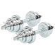 Гантели разборные стальные хромированные 25кг SP-Sport TA-8054-25 2шт по 12,5кг хром TA-8054-25 фото 1