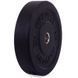 Бамперные диски резиновые Bumper Plates MDbuddy TA-2676-25 51мм 25кг черный TA-2676-25 фото 3