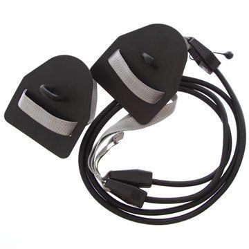 Тренажер для плавания с лопатками для тренировки гребка MadWave TRAINER DRY M077103100W сопротивление 1,3-3,6кг серый M077103100W фото