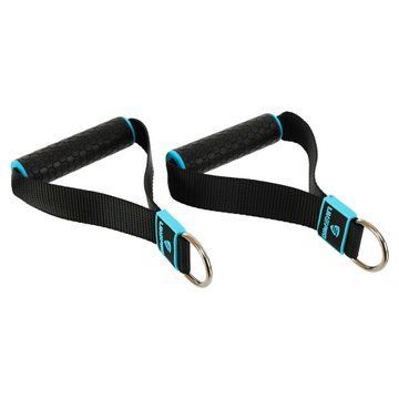 Ручки для эспандеров резинок и тренажеров STRAP HANDLE PRO LiveUp LP8192J 2шт черный LP8192J фото