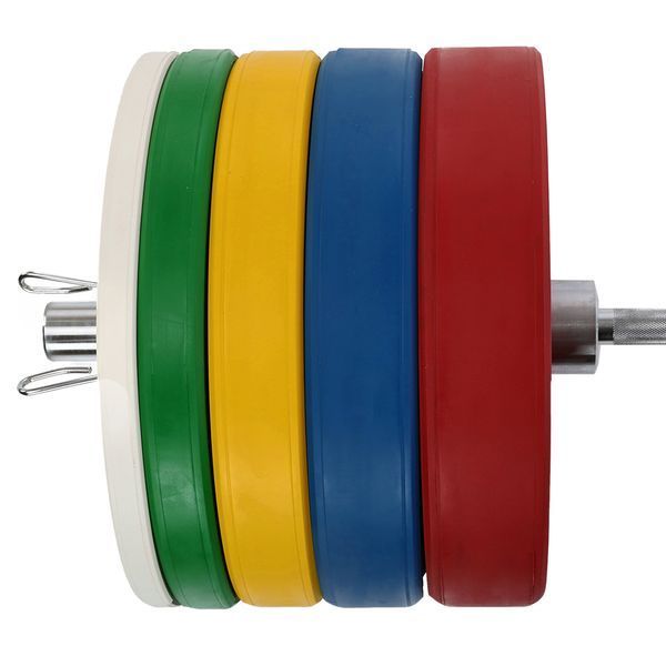 Бамперные диски резиновые Bumper Plates LiveUp LP8332-20 o50.5мм 20кг синий LP8332-20 фото